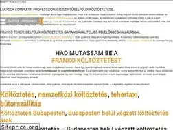 Sites similar to franko-koltoztet.hu