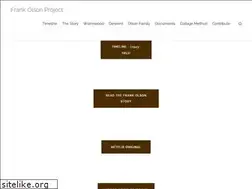 Sites similar to frankolsonproject.org