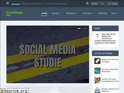 Sites similar to frankrapp.de