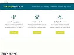 Sites similar to frankrijknotaris.nl