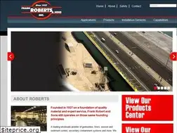 Sites similar to frankrobertsandsons.com