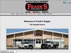 Sites similar to franks-supply.com