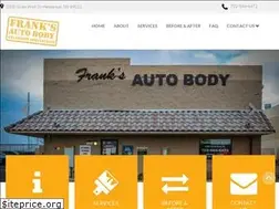 Sites similar to franksautobody.com