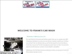 Sites similar to frankscarwash.com