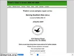 Sites similar to franksglassandscreen.com