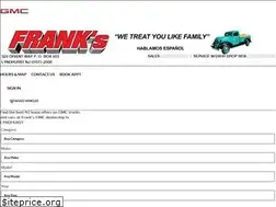 Sites similar to franksgmc.net