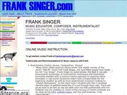 Sites similar to franksinger.com