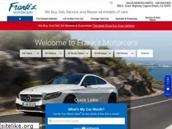 Sites similar to franksmotorcars.com