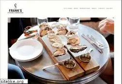 Sites similar to franksoysterhouse.com