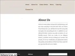 Sites similar to frankspizzamansfield.com