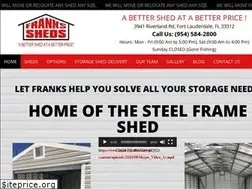 Sites similar to frankssheds.com