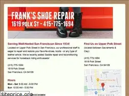 Sites similar to franksshoerepairsf.com