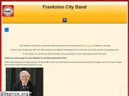 Sites similar to frankstoncityband.com.au