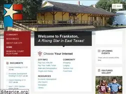 Sites similar to frankstontexas.com