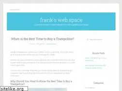 Sites similar to frankswebspace.org.uk