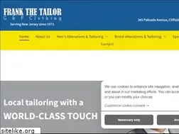Sites similar to frankthetailornj.com
