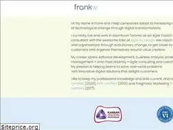 Sites similar to frankw.net