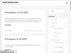 Sites similar to frankwatsonpoet.com