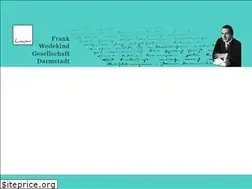 Sites similar to frankwedekind-gesellschaft.de