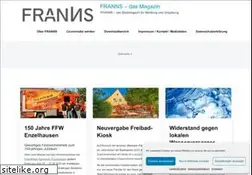 Sites similar to franns.de