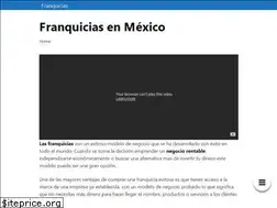 Sites similar to franquicia.org.mx