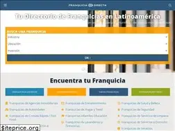 Sites similar to franquiciadirectalatam.com