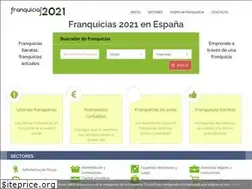 Sites similar to franquicias2021.com
