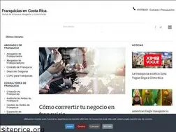 Sites similar to franquiciasencostarica.com