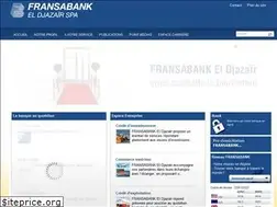 Sites similar to fransabank.dz