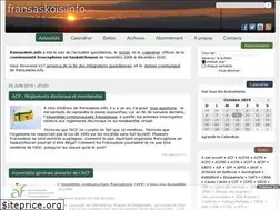 Sites similar to fransaskois.info