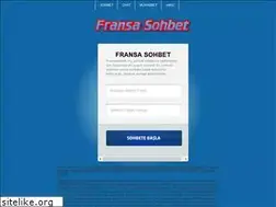 Sites similar to fransasohbet.org