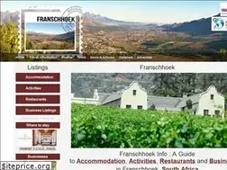 Sites similar to franschhoek-info.co.za