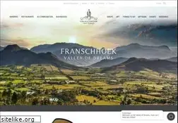 Sites similar to franschhoek.org.za