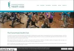 Sites similar to franschhoekhealthclub.co.za