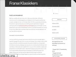 Sites similar to franse-klassiekers.nl