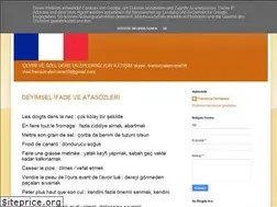 Sites similar to fransizcaogretimi.blogspot.com