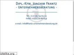 Sites similar to frantz-unternehmensberatung.de