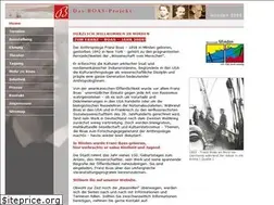 Sites similar to franz-boas.de