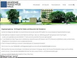 Sites similar to franz-hitze-haus.de