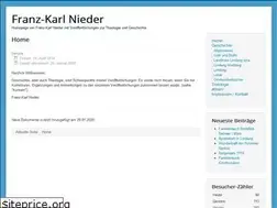 Sites similar to franz-karl-nieder.de