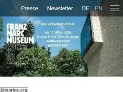 Sites similar to franz-marc-museum.de