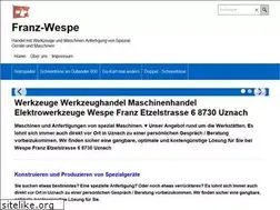 Sites similar to franz-wespe.ch