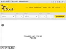 Sites similar to franzferdinandhostel.com