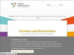 Sites similar to franziskus-frankfurt.de