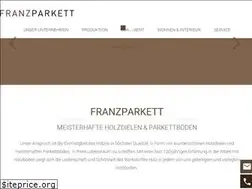 Sites similar to franzparkett.de