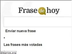 Sites similar to frasedehoy.com