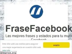 Sites similar to fraseparaface.com