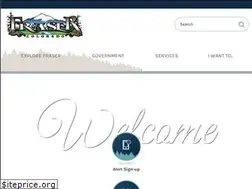 Sites similar to frasercolorado.com