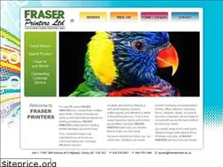 Sites similar to fraserprinters.bc.ca