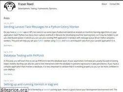 Sites similar to fraserreed.com